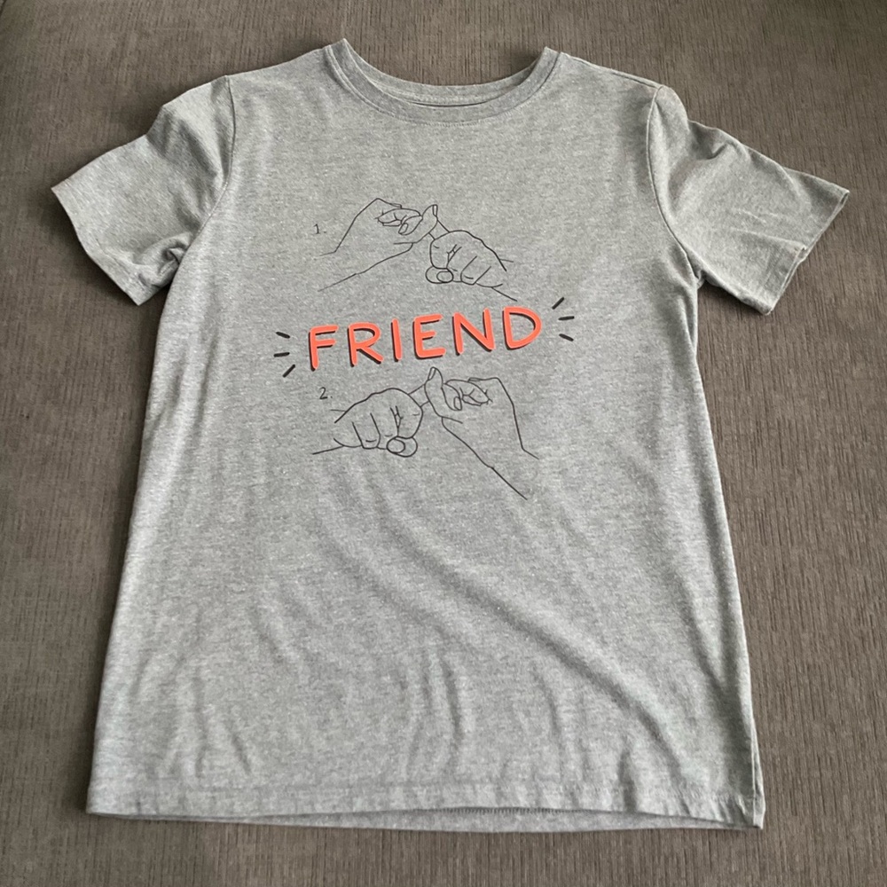 Cat & Jack  'Friend' Graphic Tee Size XL 16